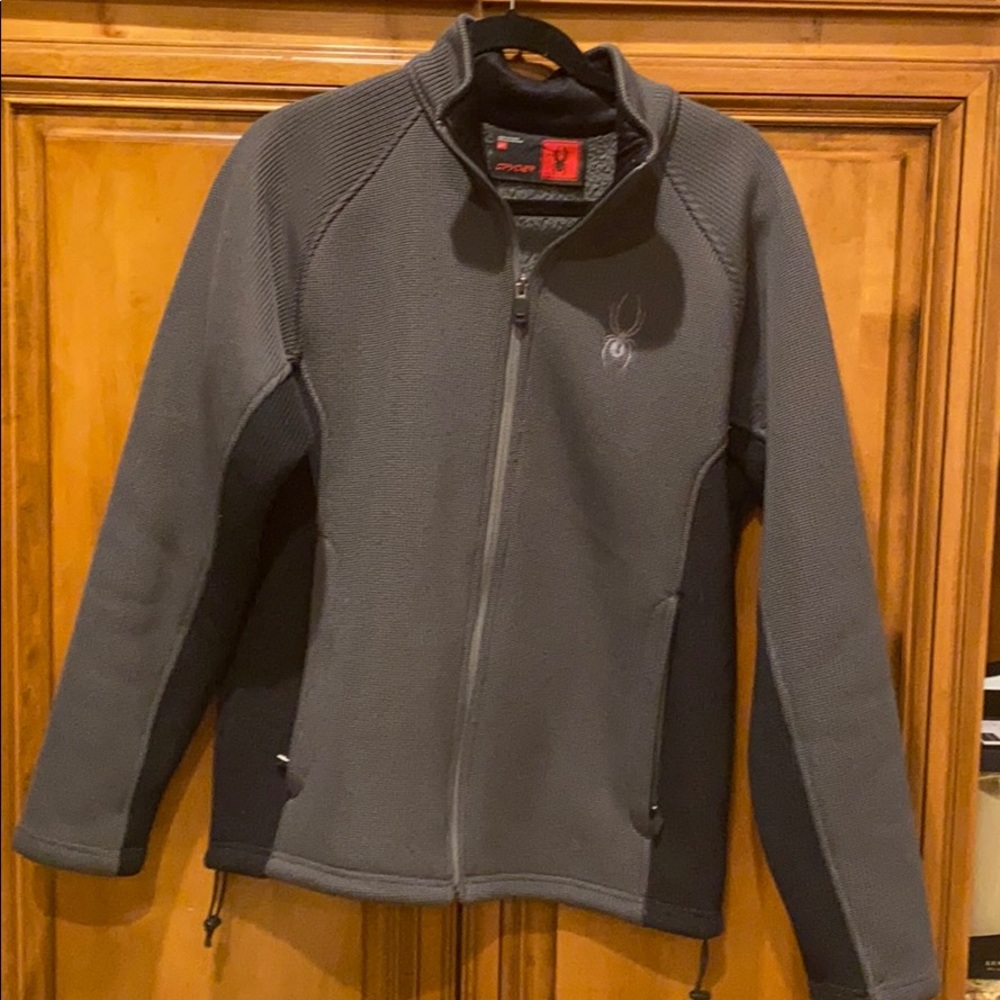 Spyder Fleece Lined Sweater Jacket